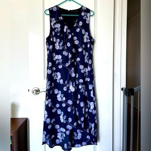 NWT Banana Republic Floral Ruffle High Low Dress